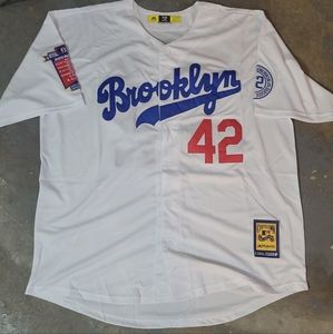 Jackie Robinson Retro Brooklyn Dodgers Jersey (2XL)